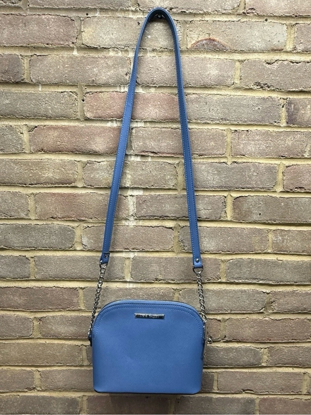 3 Bag Lot Steve Madden Sissy Sacks Powder Blue Crossbody Purse/Tote Bags 3 Total